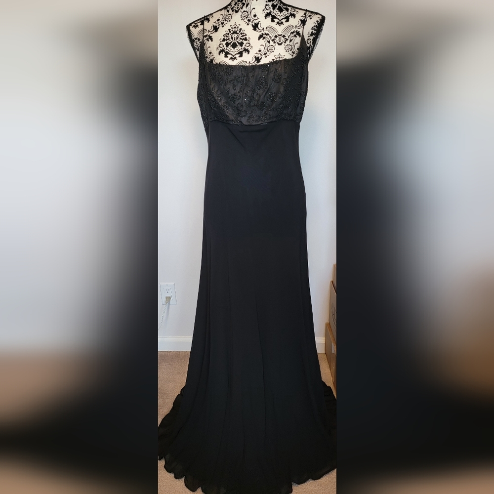 Black Gown Maxi by Odessa